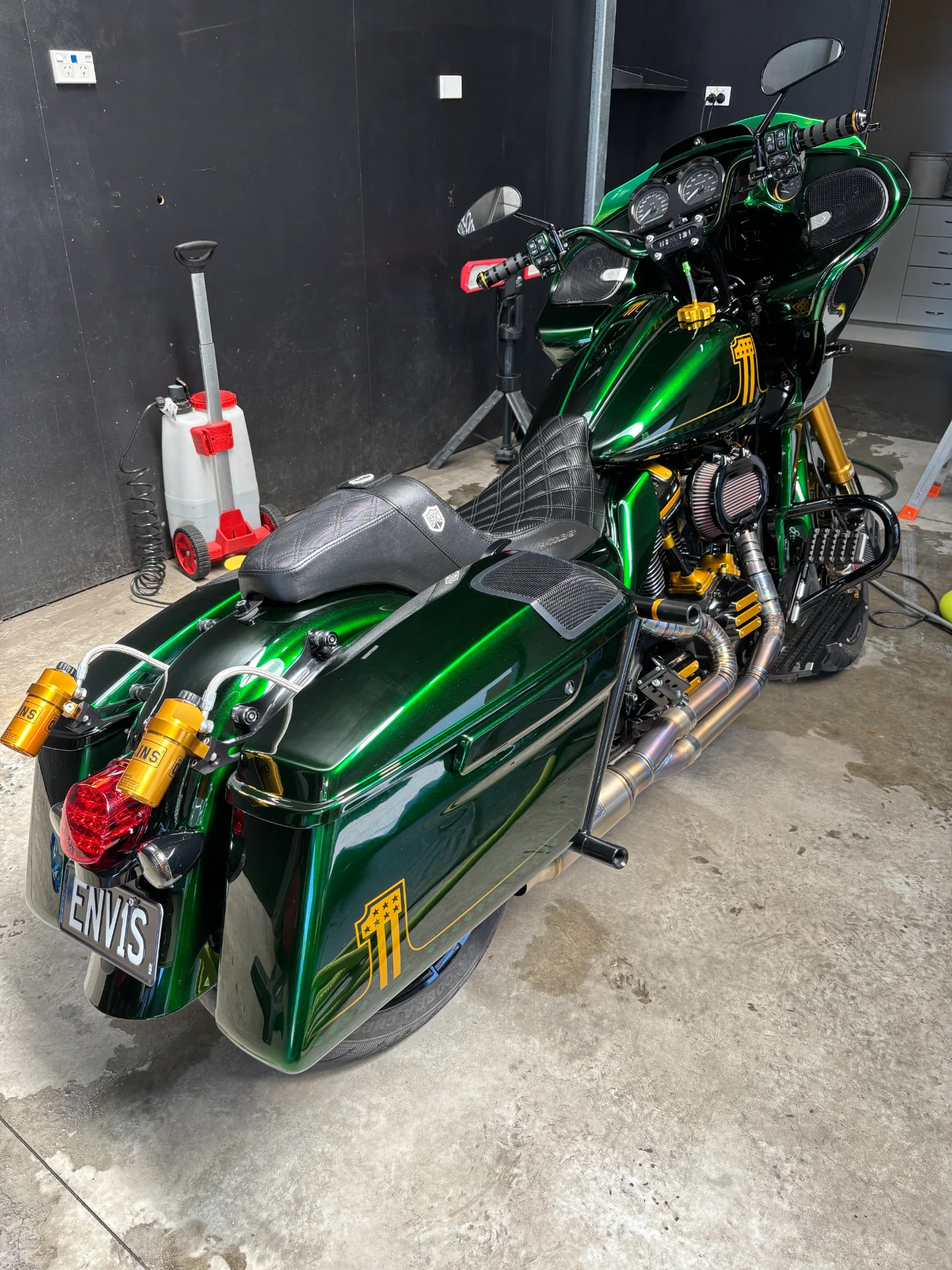 Motorbike detail Tauranga
